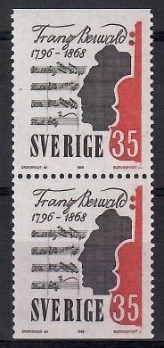 Znaczek Szwecja 1968 Mi 601-602 Czyste **