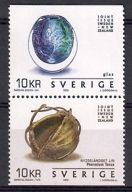 Znaczek Szwecja 2002 Mi 2293-2294 Czyste **