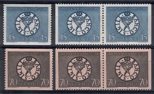 Znaczek Szwecja 1968 Mi 603-604Adl,dr Czyste **