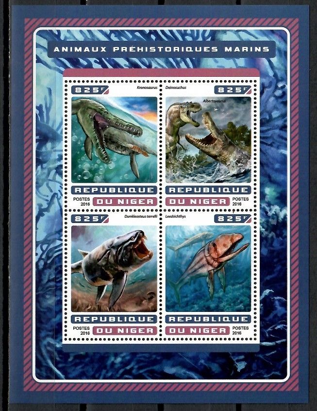 Znaczek Niger 2016 Mi ark 4602-4605 Czyste **