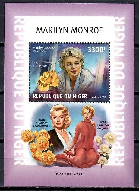 Znaczek Niger 2018 Mi bl 933 Czyste **