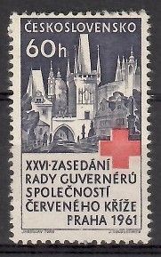 Znaczek Czechosłowacja 1961 Mi 1292 Czyste **