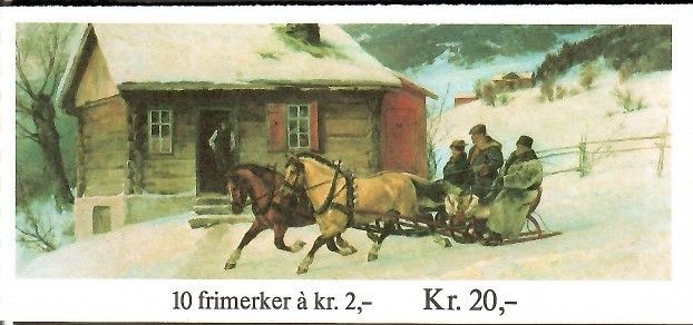 Znaczek Norwegia 1984 Mi mh 894 Czyste **