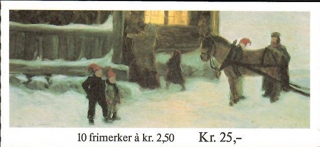 Znaczek Norwegia 1984 Mi mh 895 Czyste **