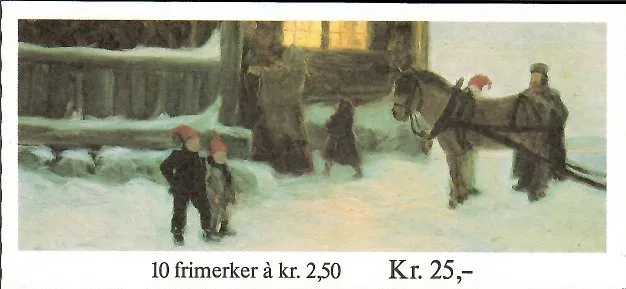 Znaczek  Norwegia 1984 Mi mh 895 Czyste **