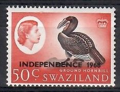 Znaczek Suazi 1968 Mi 153x Czyste **