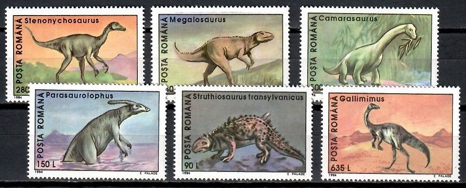 Znaczek Rumunia 1994 Mi 4974-4979 Czyste **