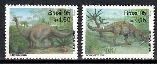 Znaczek Brazylia 1995 Mi 2652-2653 Czyste **