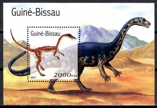 Znaczek Gwinea Bissau 2001 Mi bl334 Czyste **