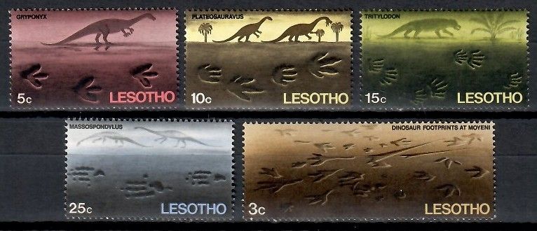 Znaczek Lesotho 1970 Mi 75-79 Czyste **