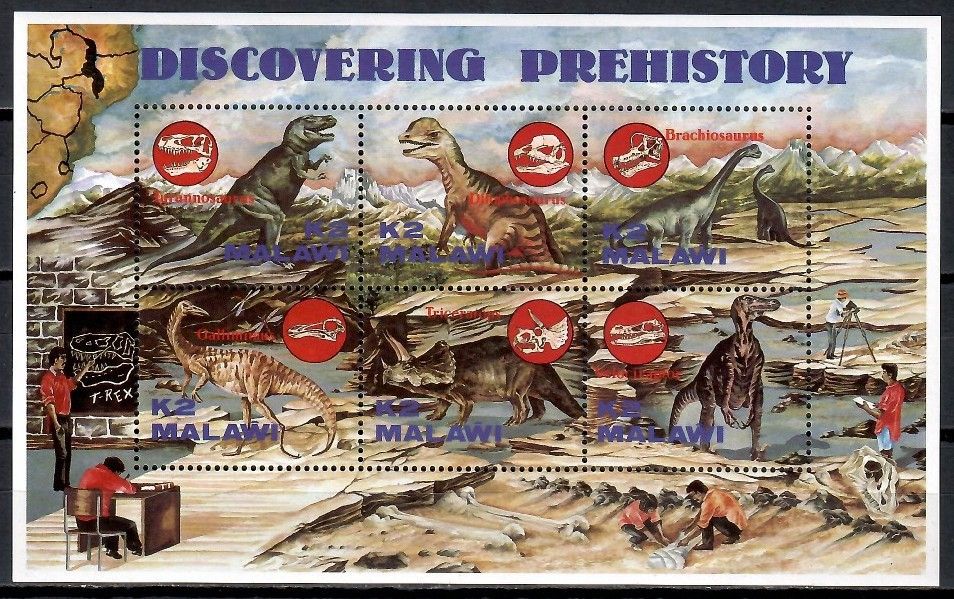 Znaczek Malawi 1993 Mi bl 77 Czyste **