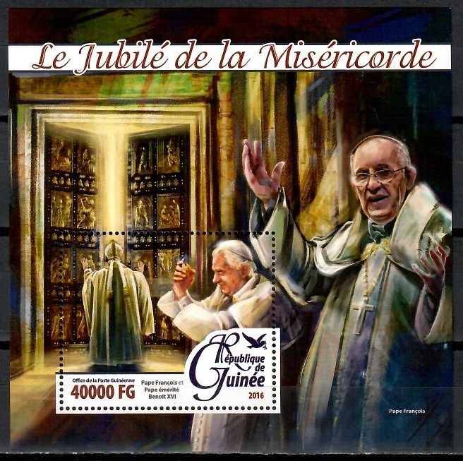 Znaczek Gwinea 2016 Mi bl 2646 Czyste **