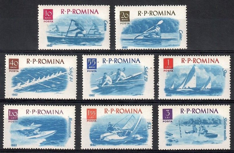 Znaczek Rumunia 1962 Mi 2048-2055 Czyste **