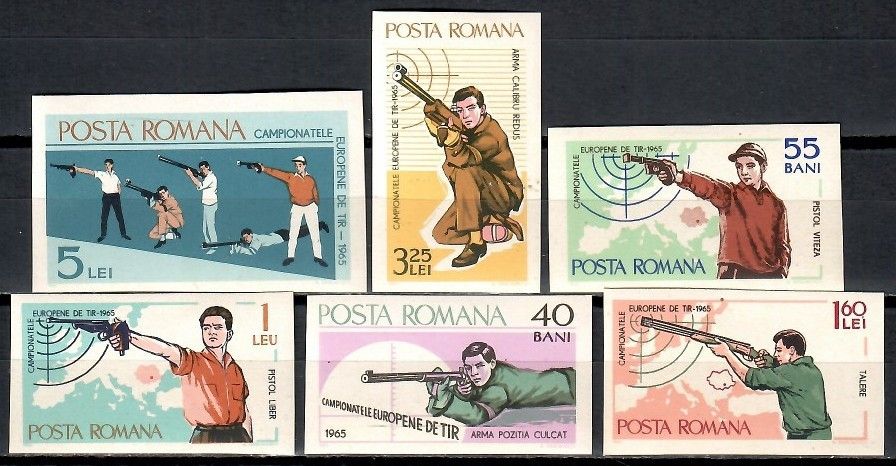 Znaczek Rumunia 1965 Mi 2413-2418 Czyste **