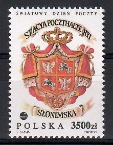 Znaczek Polska 1992 Mi 3399 Fi 3251 Czyste **