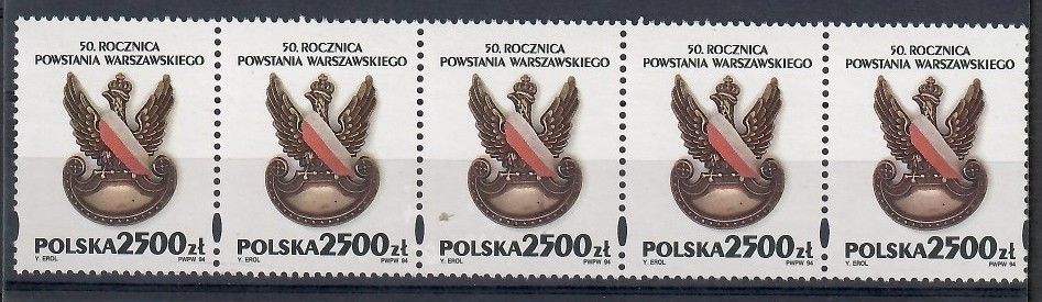 Znaczek Polska 1994 Mi 3500 Fi 3352 Czyste **