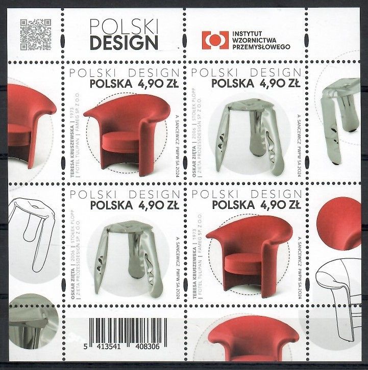 Znaczek Polska 2024 Fi ark 5413-5414 Czyste **