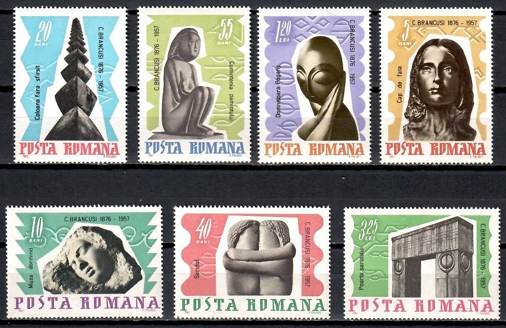 Znaczek Rumunia 1967 Mi 2582-2588 Czyste **