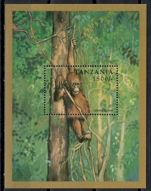 Znaczek Tanzania 1998 Mi bl 401 Czyste **