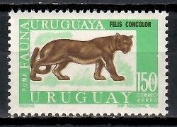 Znaczek Urugwaj 1970 Mi 1189 Czyste **