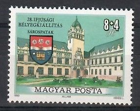 Znaczek Węgry 1990 Mi 4082 Czyste **