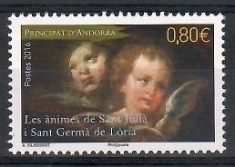 Znaczek Andora (francuska) 2016 Mi 812 Czyste **