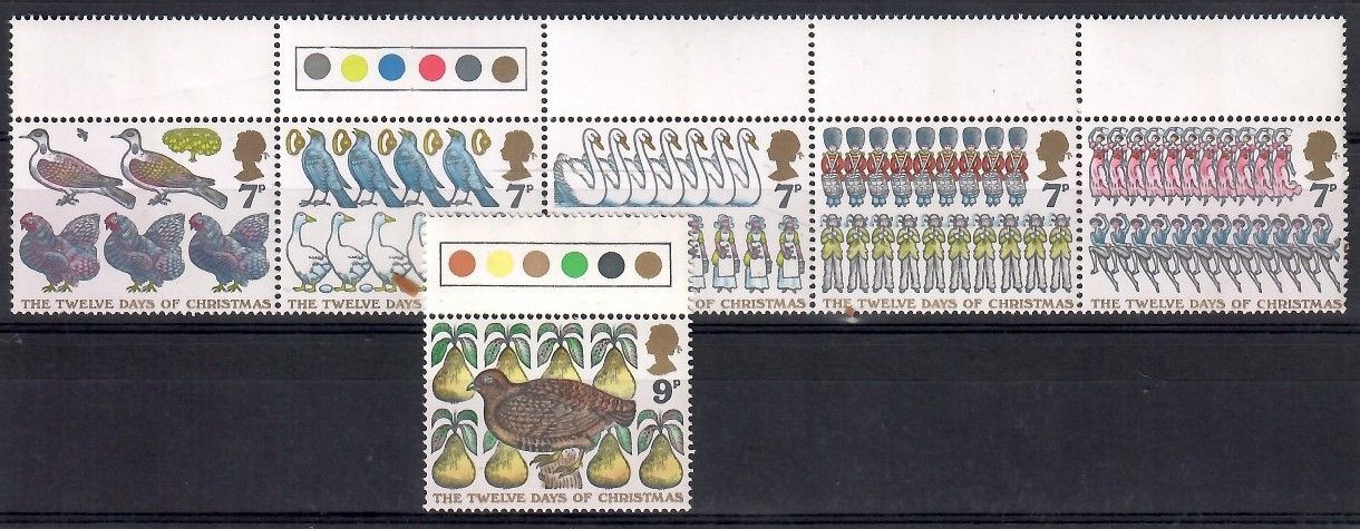 Znaczek Wielka Brytania 1977 Mi 750-755 Czyste **