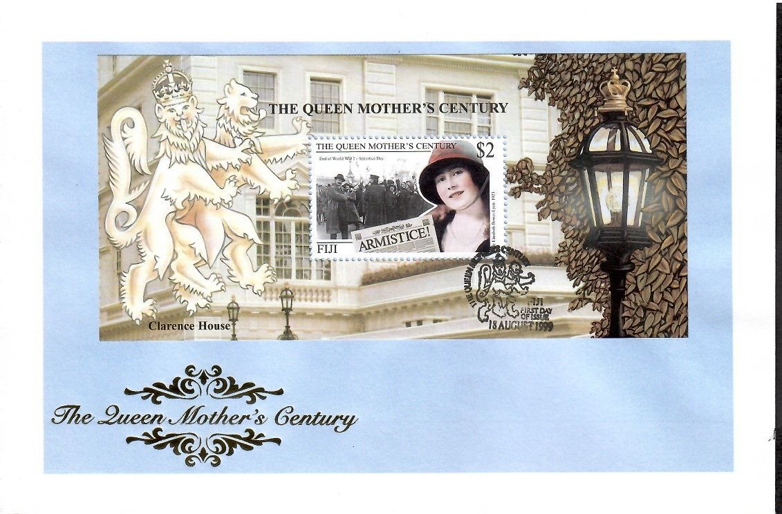 Znaczek Fidżi 1999 Mi bl 32 FDC