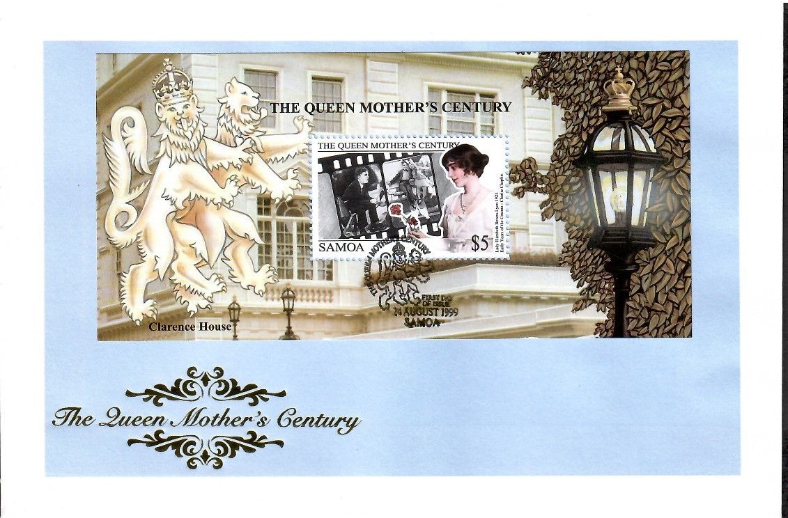 Znaczek Samoa 1999 Mi bl 66 FDC