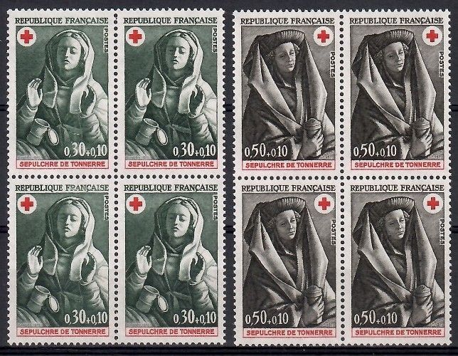 Znaczek Francja 1973 Mi 1859-1860 Czyste **