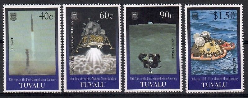 Znaczek Tuvalu 1999 Mi 832-835 Czyste **