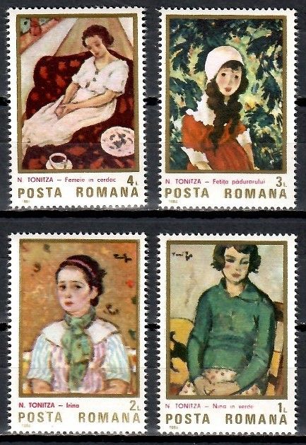 Znaczek Rumunia 1986 Mi 4231-4234 Czyste **