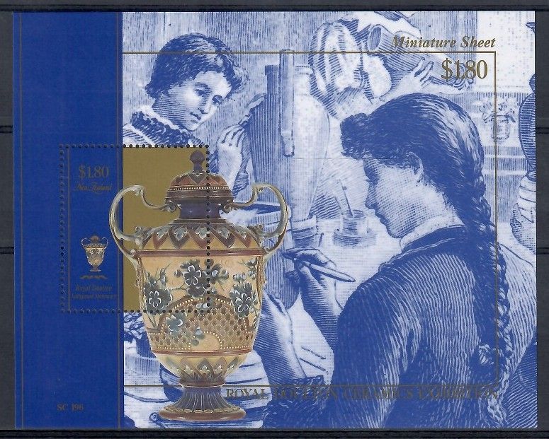 Znaczek Nowa Zelandia 1993 Mi bl 35 Czyste **