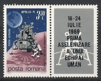 Znaczek Rumunia 1969 Mi zf 2781 Czyste **