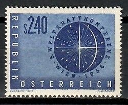 Znaczek Austria 1956 Mi 1026 Z podlepką *