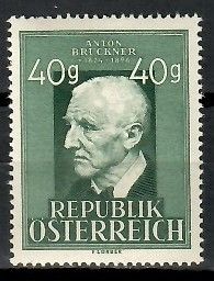 Znaczek Austria 1949 Mi 941 Z podlepką *