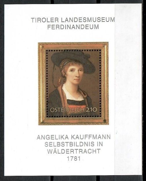 Znaczek Austria 2007 Mi bl 39 Czyste **