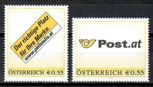 Znaczek Austria 2003 Mi 2455-2456 Czyste **