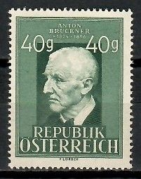 Znaczek Austria 1949 Mi 941 Czyste **