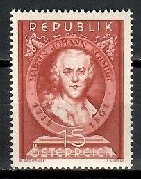 Znaczek Austria 1951 Mi 965 Czyste **