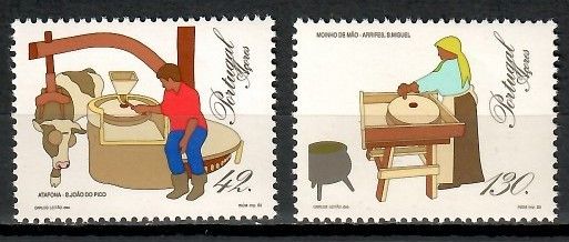 Znaczek Azory 1993 Mi 436-437 Czyste **