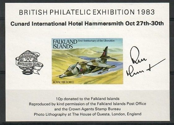 Znaczek Falklandy 1983 Mi 380 Czyste **