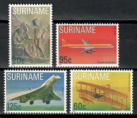 Znaczek Surinam 1978 Mi 849-852 Czyste **