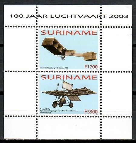Znaczek Surinam 2003 Mi bl 93 Czyste **