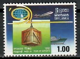 Znaczek Sri Lanka 1992 Mi 975 Czyste **