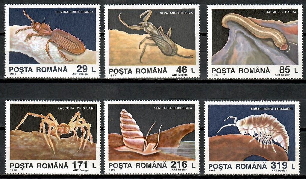 Znaczek Rumunia 1993 Mi 4942-4947 Czyste **