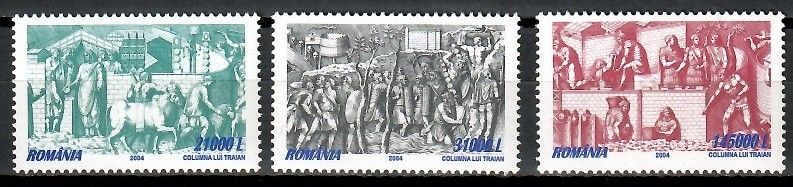Znaczek Rumunia 2004 Mi 5882-5884 Czyste **