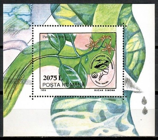 Znaczek Rumunia 1994 Mi bl 295 Czyste **