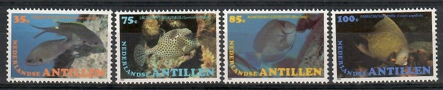 Znaczek Antyle Holenderskie 1982 Mi 477-480 Czyste **
