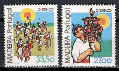Znaczek Madera 1982 Mi 82-83 Czyste **